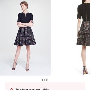 Ted Baker Fall Dress - Size 3 (approx 8 to 10)